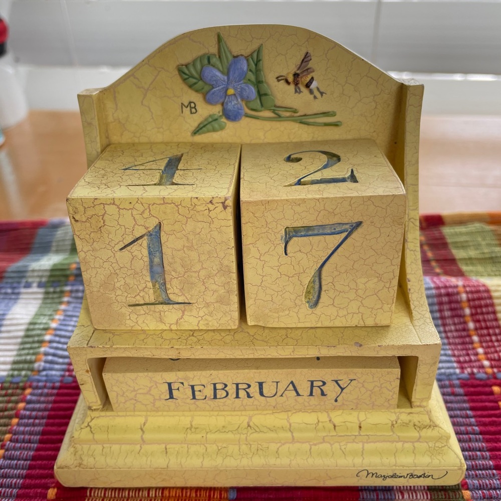 Marjolein Bastin block calendar